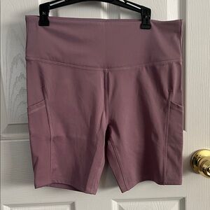 All in Motion Women's Mauve Bike Shorts